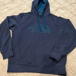 The North Face men’s small, navy, hooded sweatshirt
